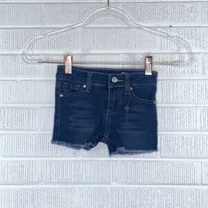 New AG Adriano Goldschmied Kids Size 2T Denim Cutoff Shorts Jeans Frayed Hem